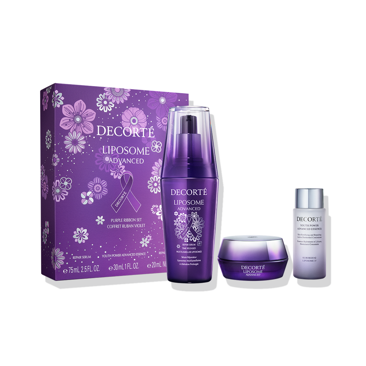 リポソーム アドバンスト リペアセラム パープルリボン セット 2025